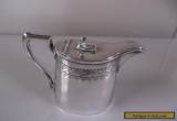 VINTAGE SILVER PLATE CREAM MILK JUG PHILIP ASHBERRY & SONS EPBM ENGLAND for Sale