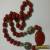 VINTAGE ~ CHINESE CINNABAR ~ SHOU LONGEVITY ~ LARGE  BEAD ~ NECKLACE for Sale