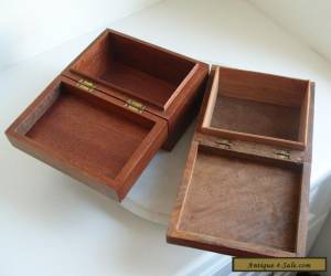 Item 2 Vintage Wooden Boxes  for Sale