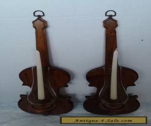 Item victorian violin candle holders for Sale