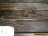 antique/vintage cast iron mole trap 