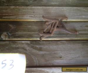 antique/vintage cast iron mole trap  for Sale