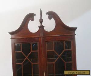 Item 57038 Antique Mahogany secretary desk with Bookcase Top for Sale