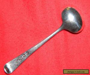 Item 206 years old antique 1810 hallmarked sterling silver mustard spoon. for Sale