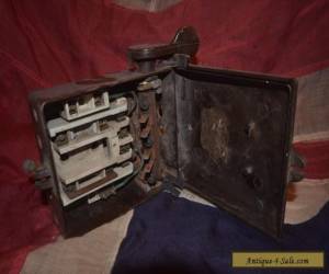 Item Vintage Bakelite "MEM" fuse box - switch. 1930's 40's for Sale