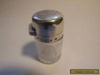 Antique scent bottle Birmingham silver and glass