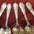  Lovely Antique Silver Plated Coffee Spoons for Sale