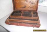 ANTIQUE / VINTAGE WOODEN COLLECTORS/ SPECIMEN / STORAGE CASE / BOX for Sale