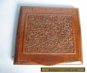 Item Treen visiting card cases x 2 C1890 for Sale