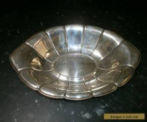 Item LOVELY VINTAGE ART DECO SILVER PLATED FRUIT BOWL for Sale