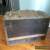 VINTAGE ANTIQUE 1870-90 VICTORIAN STEAMER CAMEL BACK TRUNK WOODEN CHEST  for Sale