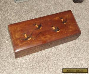 Item ANTIQUE INLAID WORK SEWING BOX for Sale