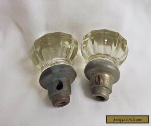 Item GLASS DOOR KNOBS - ANTIQUE for Sale