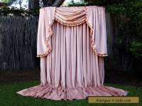 PARIS Apt. PARLOUR VINTAGE VELVET CURTAINS TAILS THEATRE STUDIO PORTIERE X-L #2