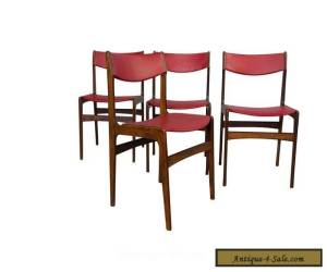 Danish Modern Mid Century Rosewood Dining Chairs for Sale