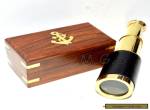 Victorian-Telescope-Brass-Spyglass-Telescope-Nautical marine spyglass 6" Gift for Sale