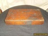 Antique Wooden Oak Box - Artists Box