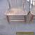 Early Oak Press Back Chair Vintage Antique Turn of Century 2 Available for Sale