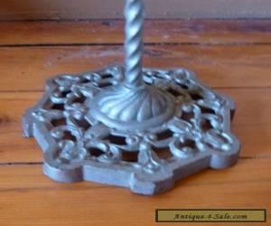 Item antq ART DECO cast IRON bridge FLOOR lamp .  for Sale