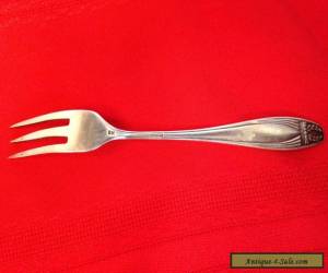 Item Fraget BM Plaque Seafood Fork Silver Plate for Sale