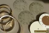 ORIGINAL VINTAGE - BULK LOT - SMITHS WALL CLOCK GLASS DIALS & FRAMES for Sale