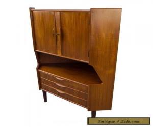 Item Omann Jun Teak Corner Cab Mid Century Danish Modern for Sale