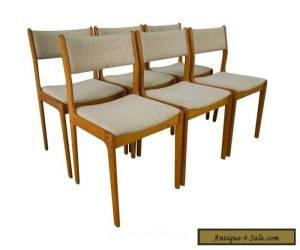 Item Findahl Teak Dining Chairs Danish Mid Century Modern for Sale