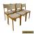 Findahl Teak Dining Chairs Danish Mid Century Modern for Sale