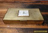 BRT Rare German Vintage Europa Trinkets Jewellery Box Wind Up Clock 7 Jewels  for Sale