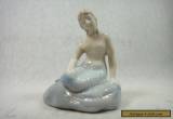 Vintage Mermaid Porcelain figurine Excellent condition 4 " inches #i08 for Sale