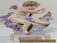 Meissen Cherub Currency Child "Je prends mon efsor" Figurine Michael Victor 