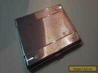 1933 Sterling Silver cigarette case with engine turned decoration - 143g