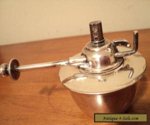 Item Antique Ornate Silverplate English Hinged Kettle Teapot on Stand w/ burner Keys  for Sale