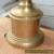 IMPRESSIVE LARGE ANTIQUE / VINTAGE BRASS LAMP BASE. 18.5" TALL for Sale