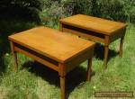 2 VINTAGE 1950S WIDDICOMB END TABLE SET GIBBINGS NIGHT STANDS MODERN for Sale