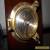  Vintage  Style Pair Solid Brass Porthole Style Ship's Quartz Clock & Barometer for Sale