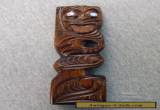 Vintage Kiwi Maori Carved wooden TiKi for Sale