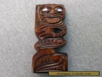 Vintage Kiwi Maori Carved wooden TiKi