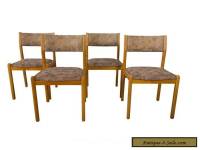 Moller Teak Dining Chairs Mid Century Danish Modern