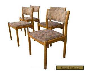 Item Moller Teak Dining Chairs Mid Century Danish Modern for Sale