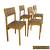 Moller Teak Dining Chairs Mid Century Danish Modern for Sale