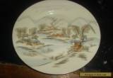 Small Antique Chinese Hand Painted Porcelain Plate. for Sale