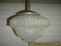 ANTIQUE / ART DECO SHADE LIGHT FITTING