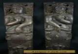 A PAIR OF ANTIQUE WOOD CARVED PANELS for Sale