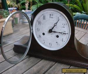 Item Antique/Vintage Cute Napoleon Clock Running Striking VERY well  for Sale