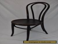 Antique Vintage Bentwood Cafe Chair~Thonet Kohn Fischel Mundus Style~Wood Seat