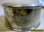 Vintage Wilcox silver plated trinket box, made in US America for Sale