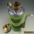 Old Decorated collectable Tibet silver green jade dragon teapot for Sale