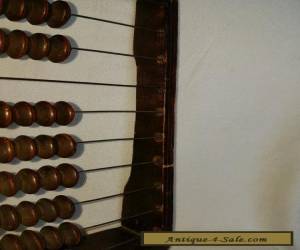 Item Antique 19th Century Chinese Wood Iron Wire Abacus 88 Beads Early Construction for Sale