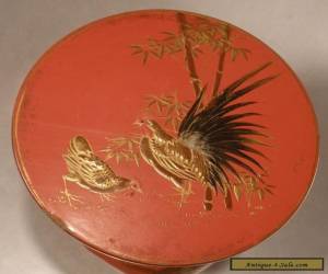 Item Japanese Red Lacquer Miniature Table for Sale